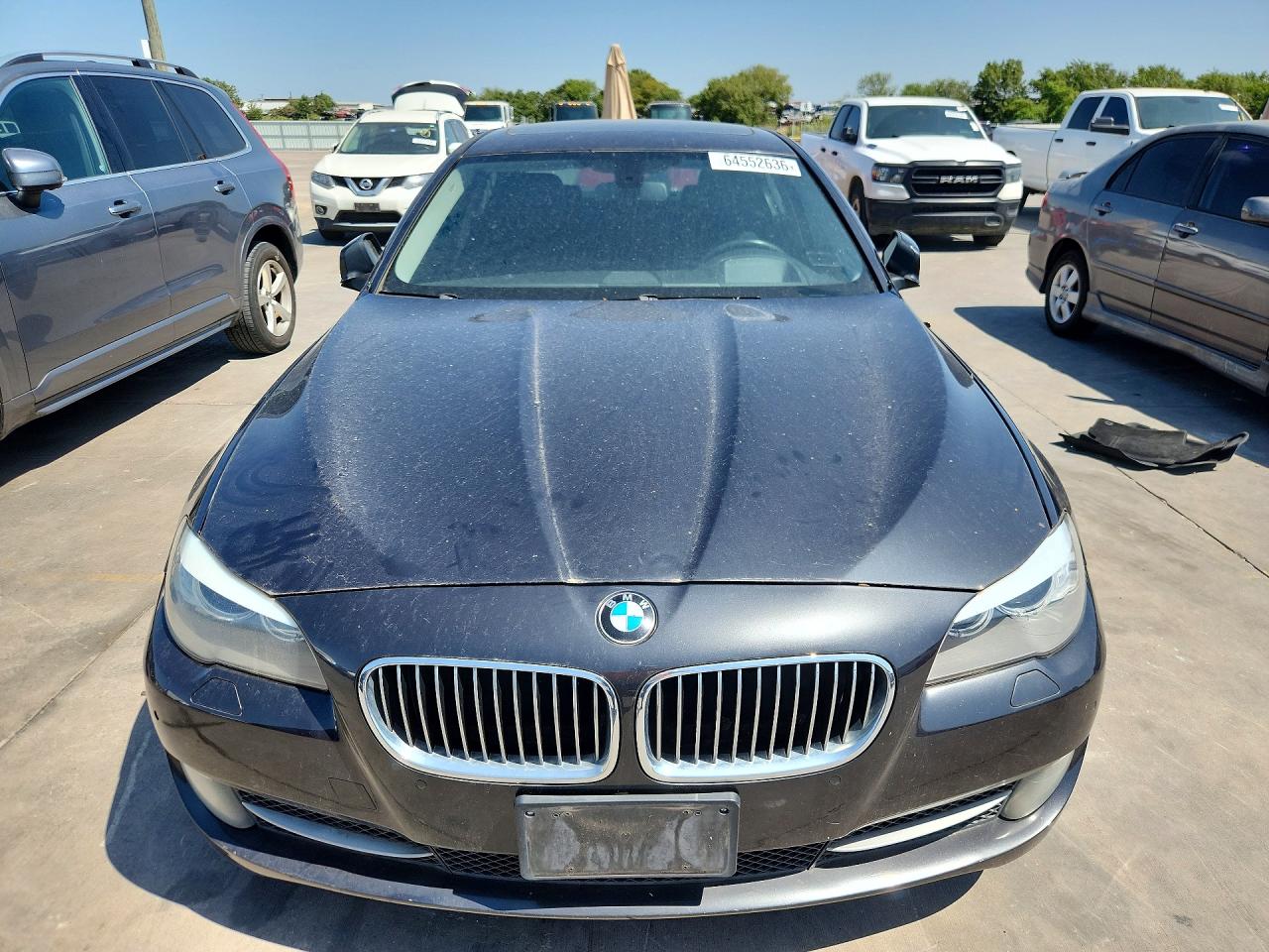 2013 Bmw 535 Xi Gray vin: WBAFU7C55DDU72575