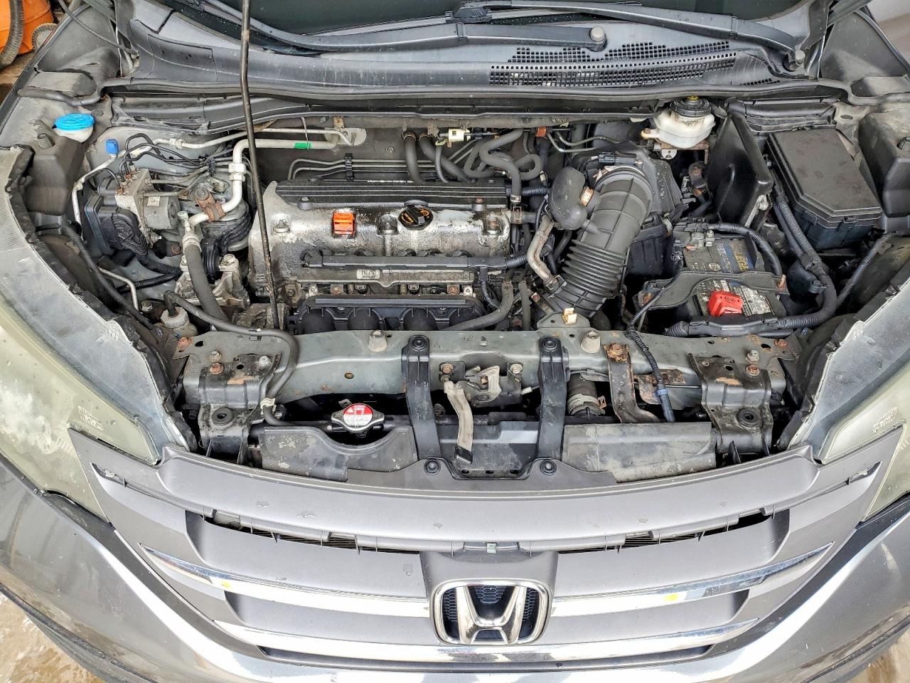 2013 Honda Cr-v Lx Gray vin: 2HKRM4H34DH687753