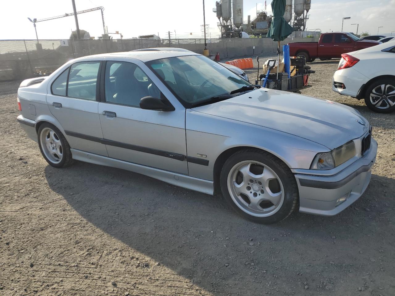1997 Bmw M3 Silver vin: WBSCD932XVEE06926