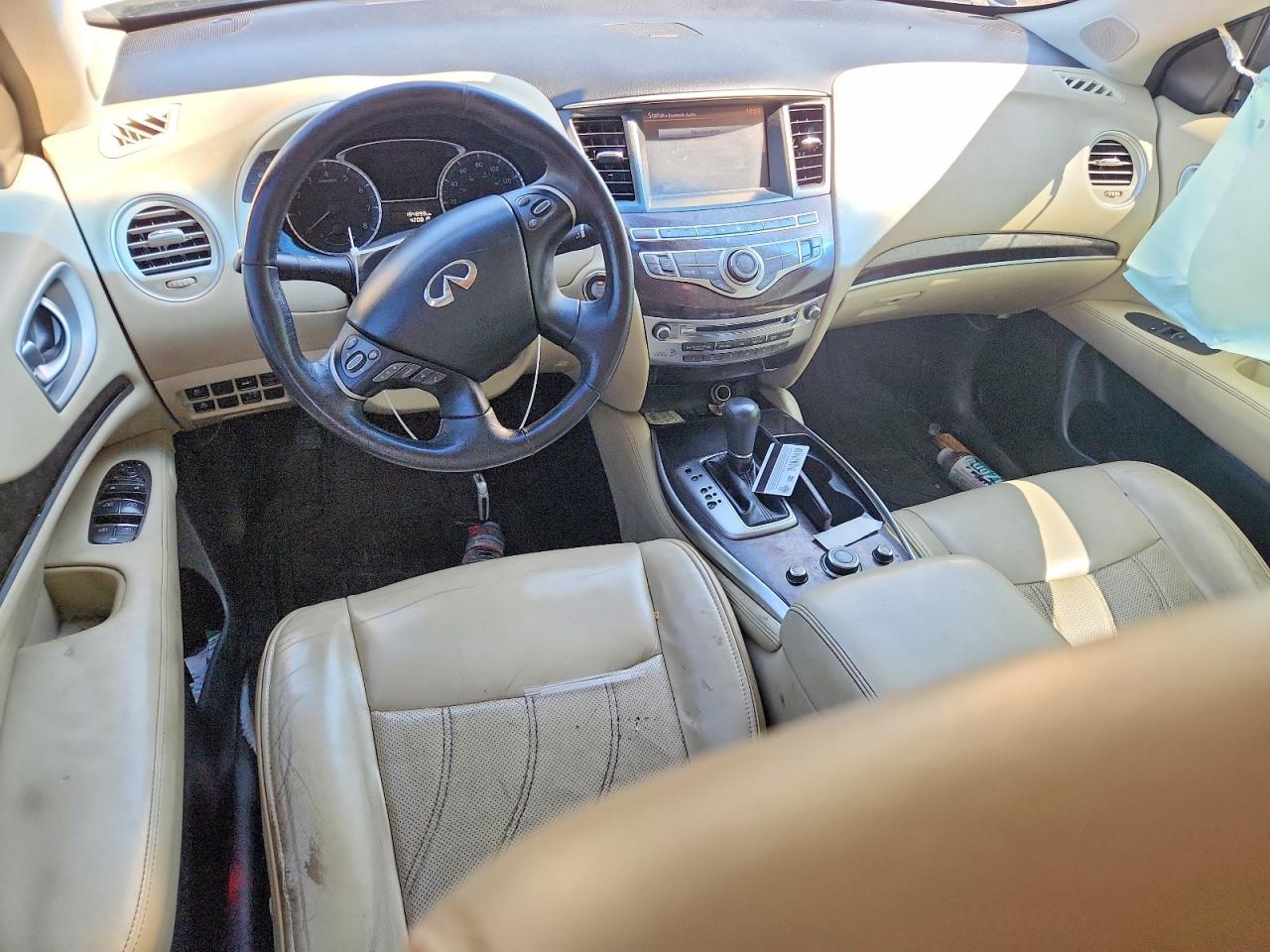 2015 Infiniti Qx60 Base White vin: 5N1AL0MM7FC519218