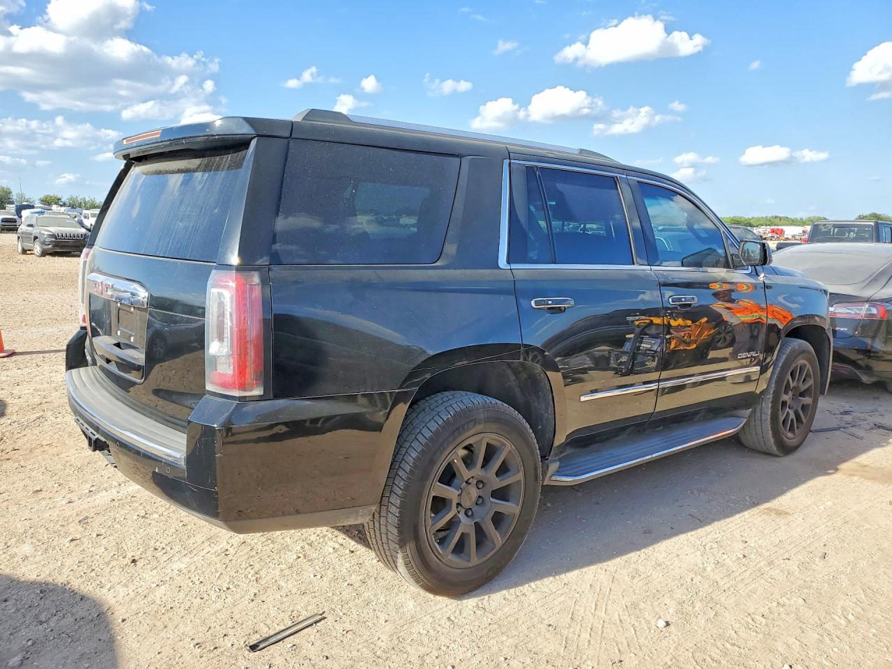 2015 Gmc Yukon Denali Black vin: 1GKS1CKJ3FR261189
