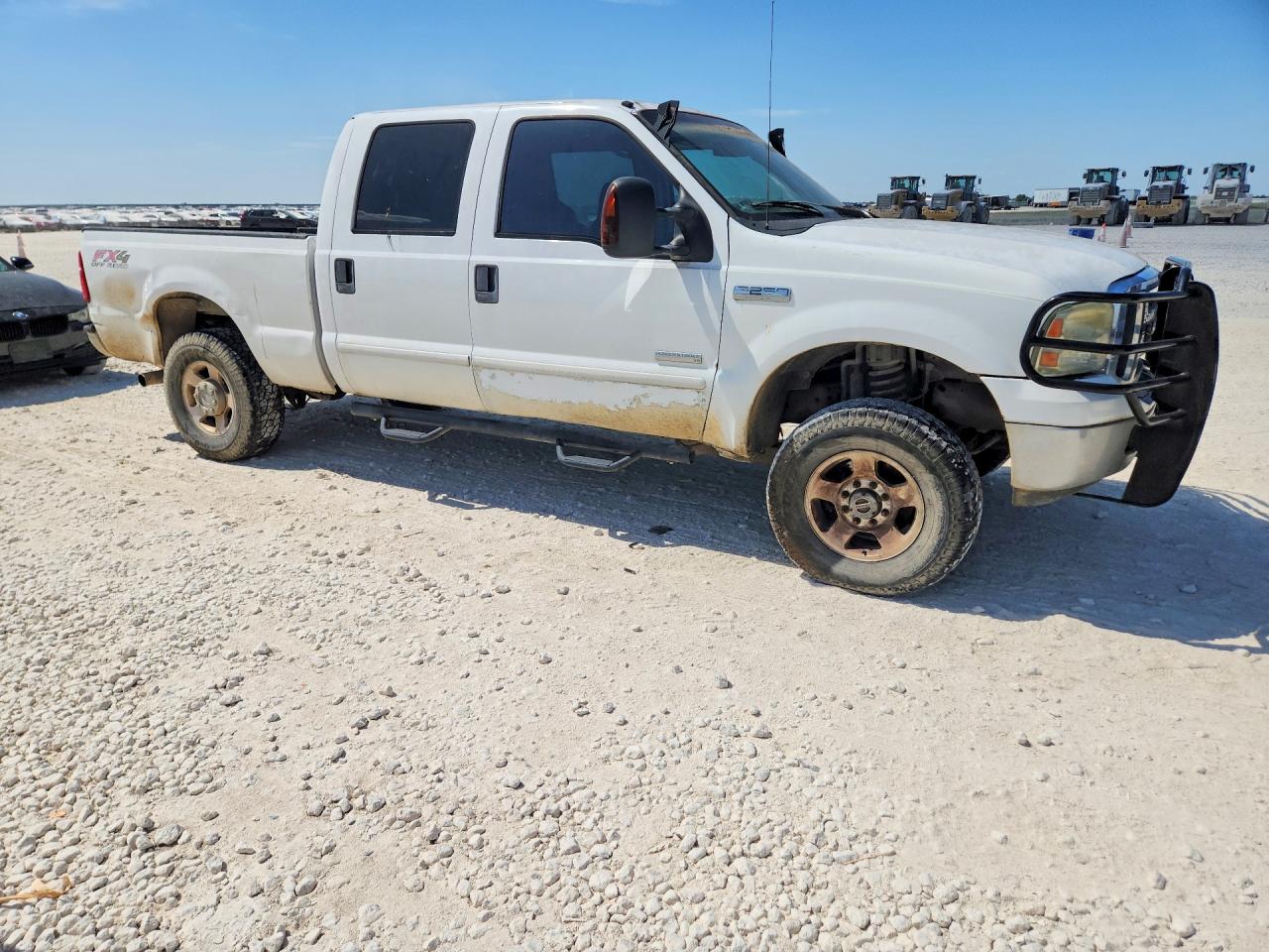 2006 Ford F250 Super Duty White vin: 1FTSW21P26EA26965