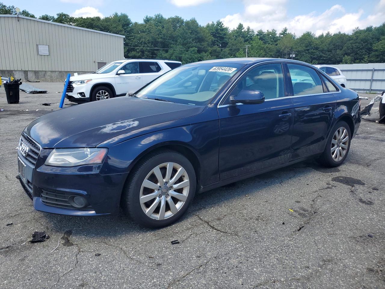 2010 Audi A4 Premium Plus Синий vin: WAUFFAFL8AN014360