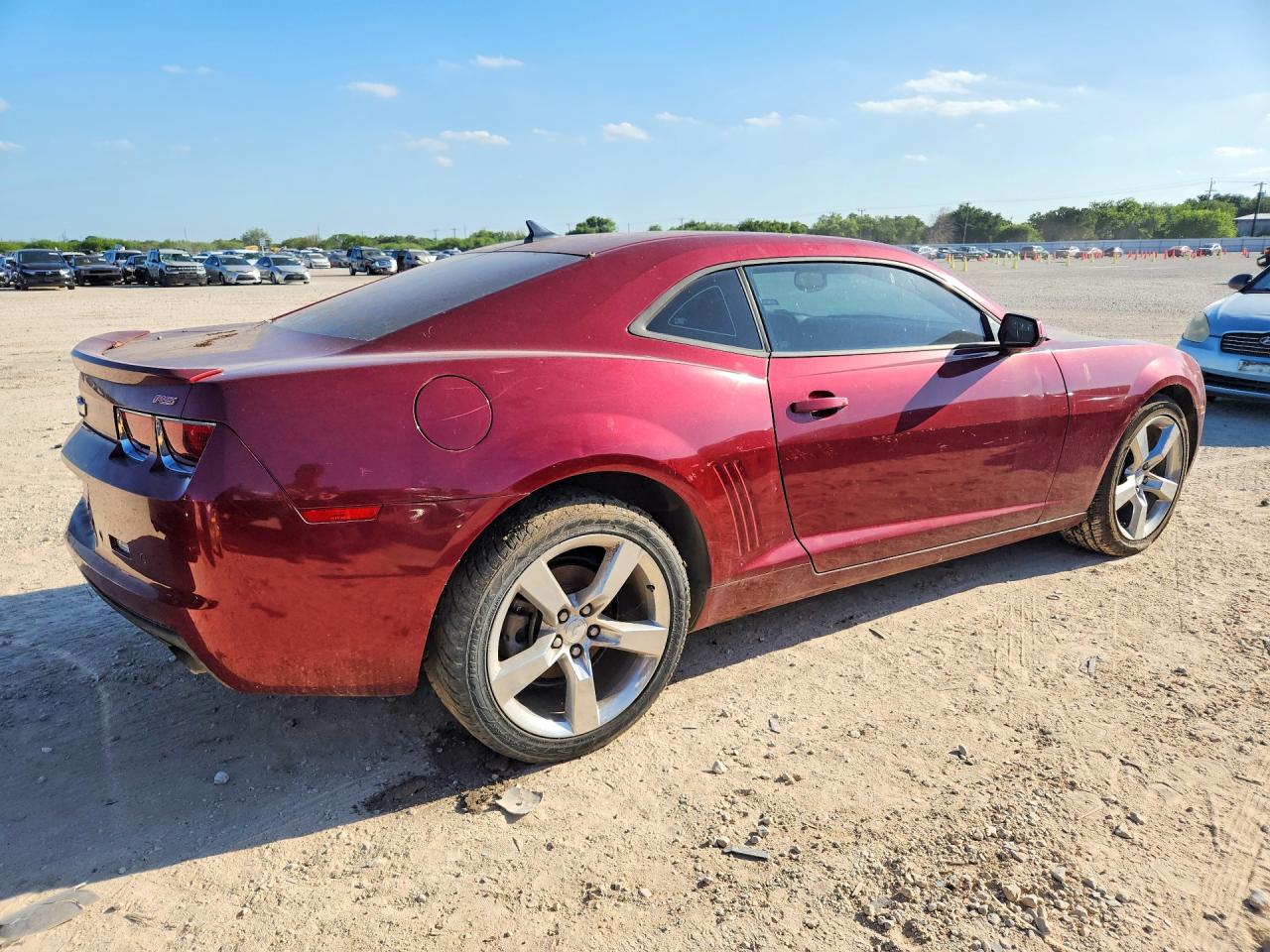 2010 Chevrolet Camaro Lt Maroon vin: 2G1FC1EV4A9165187