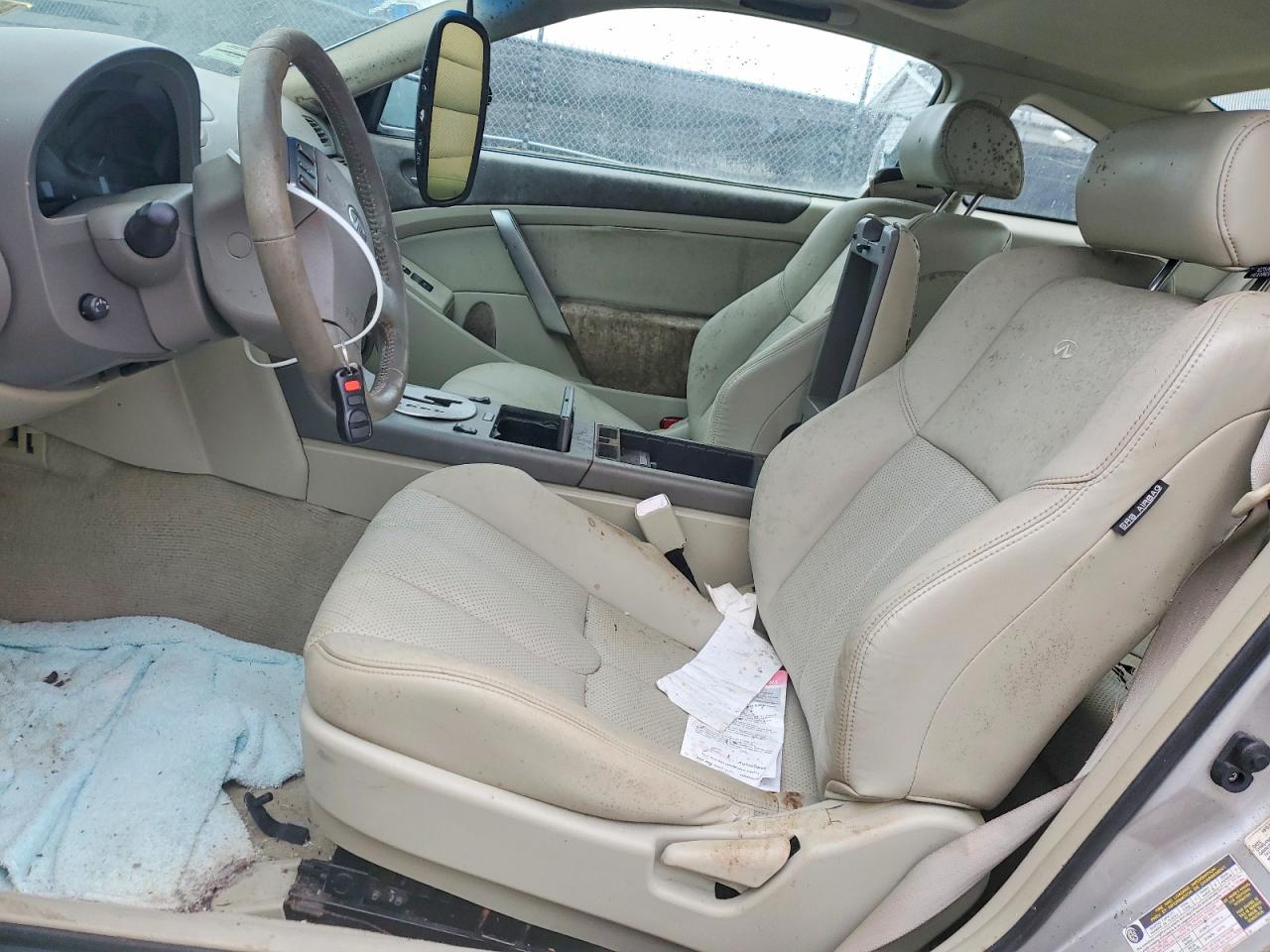 2004 Infiniti G35 Silver vin: JNKCV54E94M808670