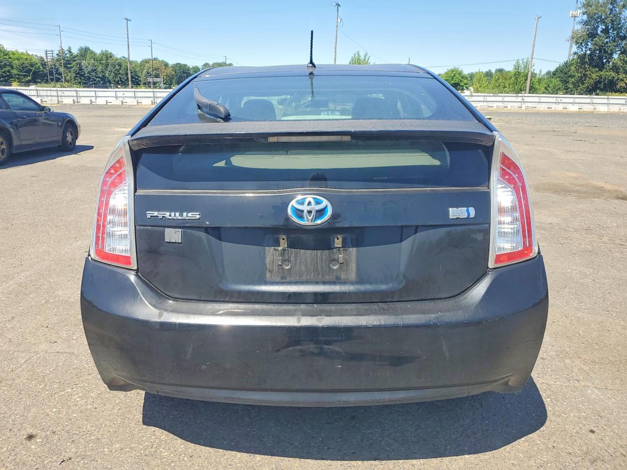 2013 Toyota Prius Two Black vin: JTDKN3DU1D5554813