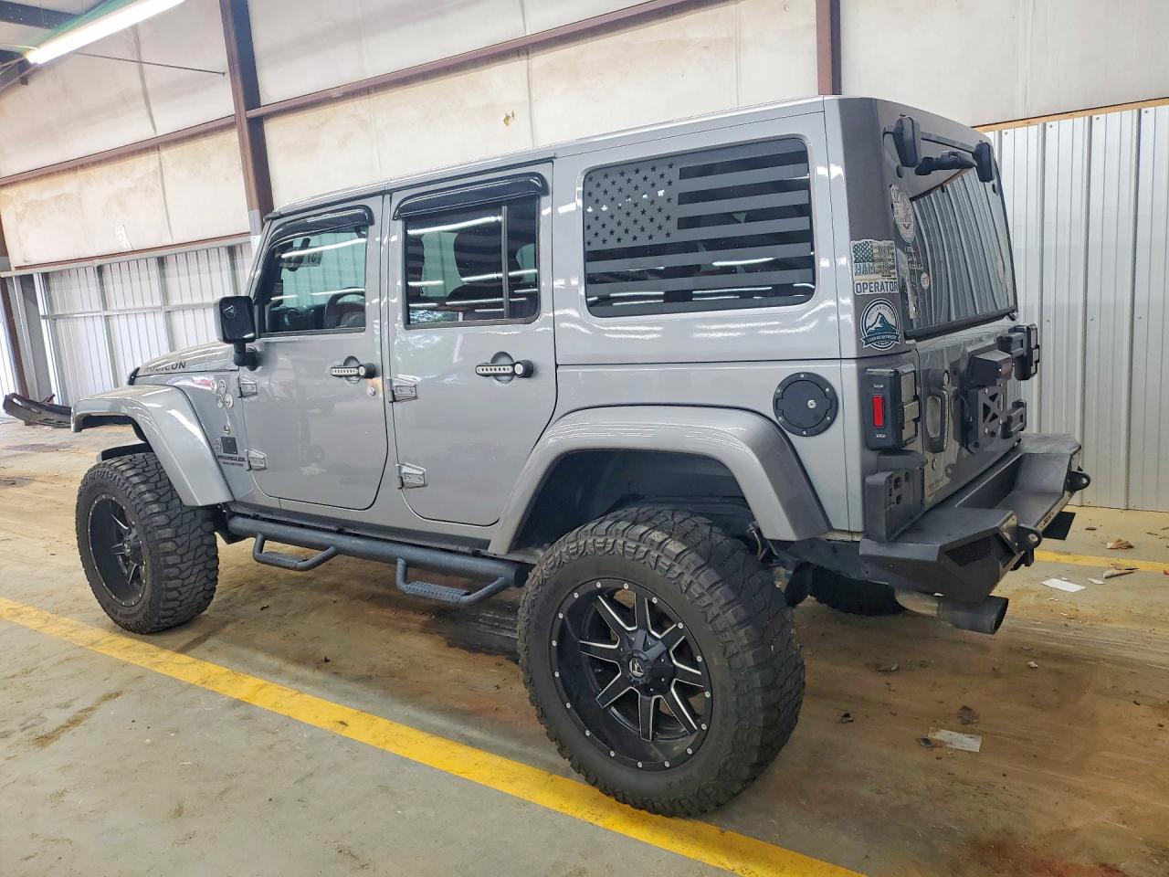 2015 Jeep Wrangler Unlimited Rubicon Silver vin: 1C4HJWFG0FL515661