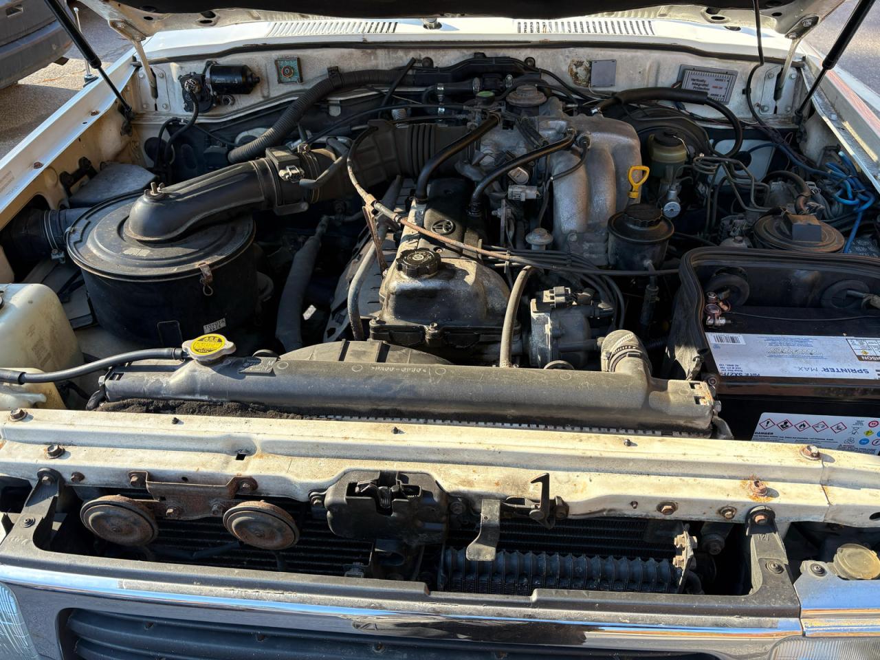 1996 Toyota Land Cruiser Hj85 White vin: JT3HJ85J1T0117272