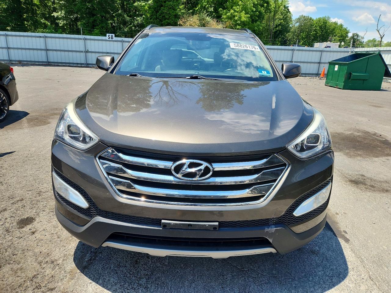 2014 Hyundai Santa Fe Sport 2.4l Brown vin: 5XYZUDLB6EG156013