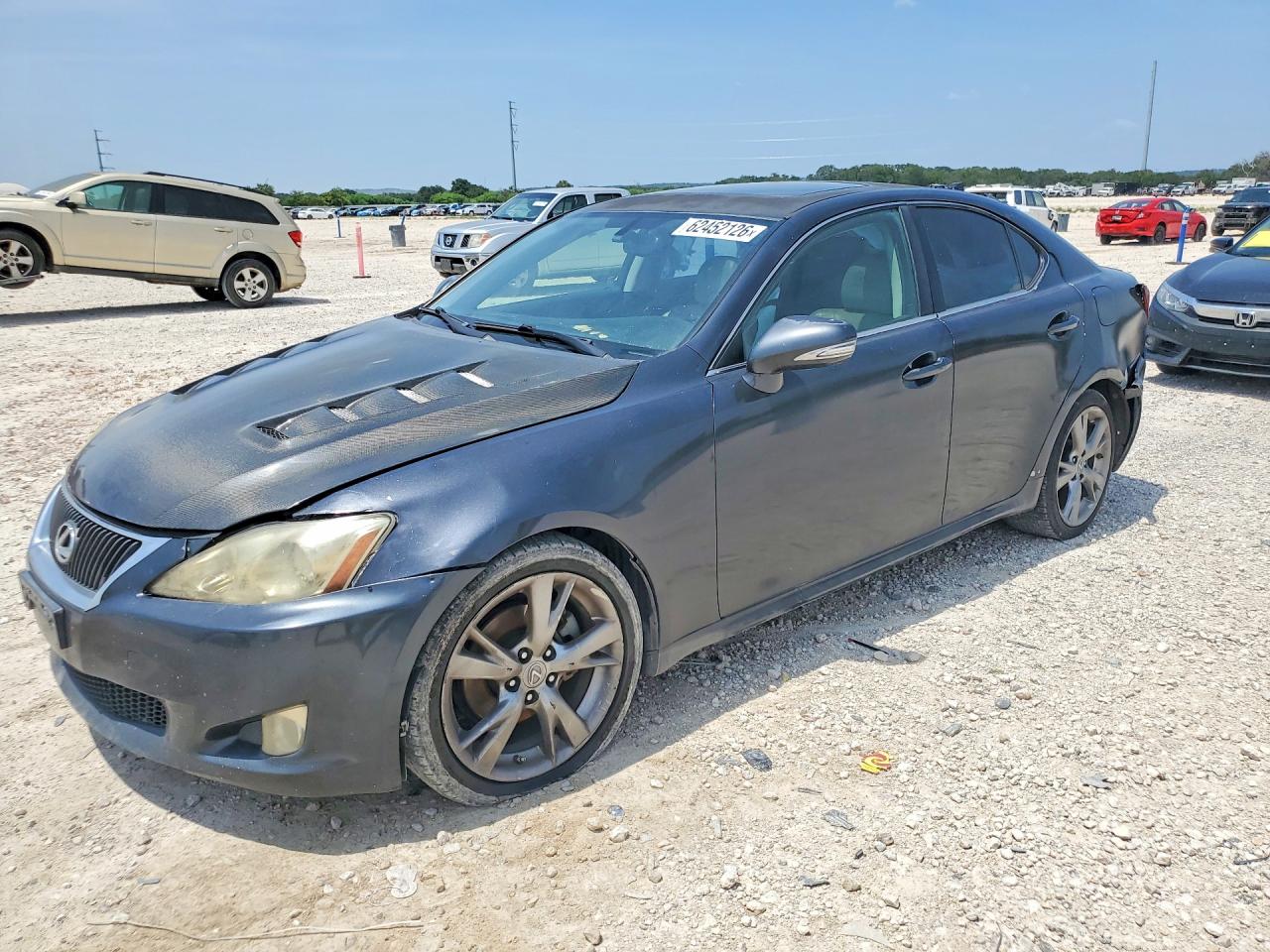 2009 Lexus Is 250 Base Blue vin: JTHBK262395102687