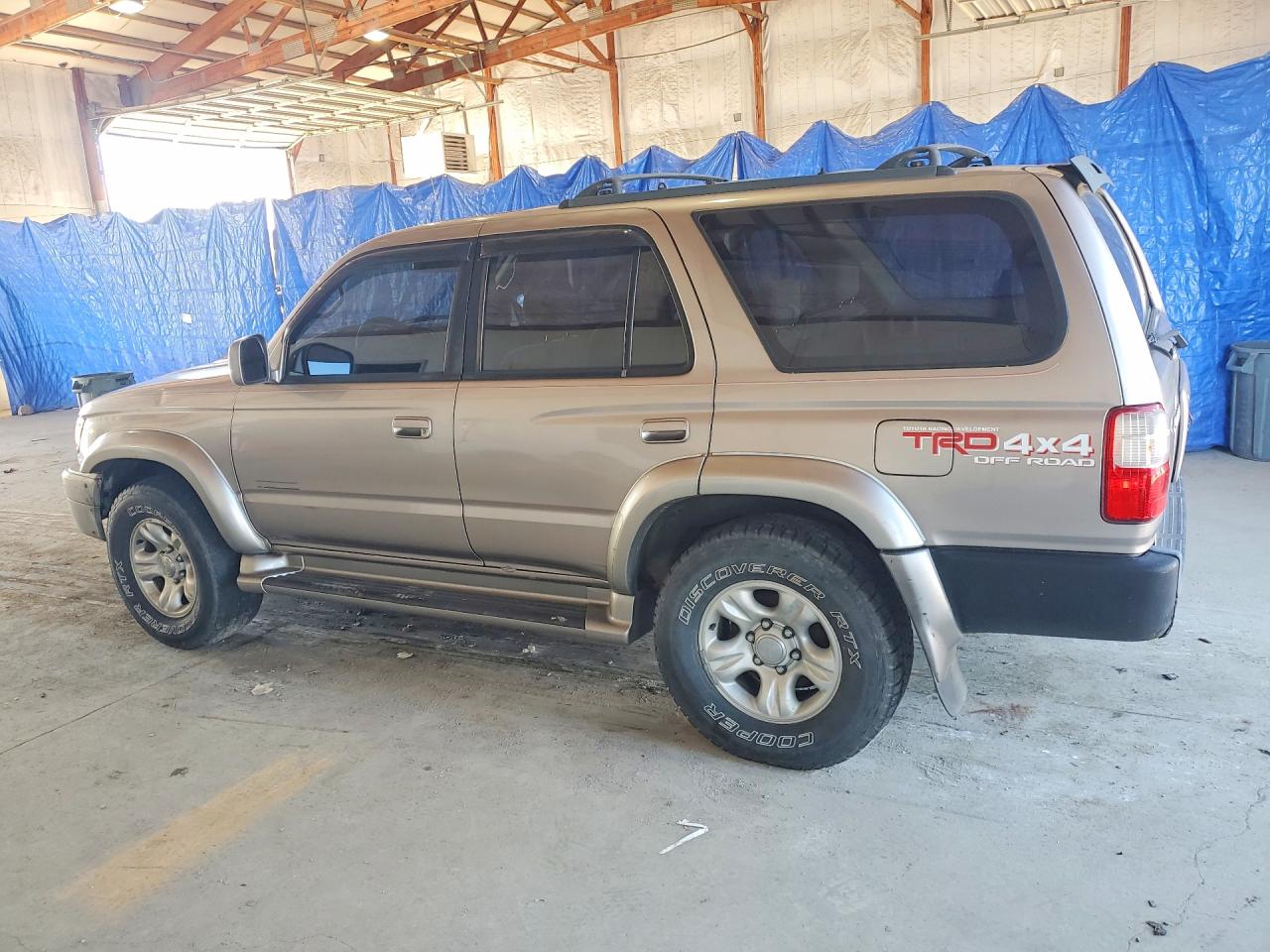 2002 Toyota 4runner Sr5 Silver vin: JT3HN86R320387336