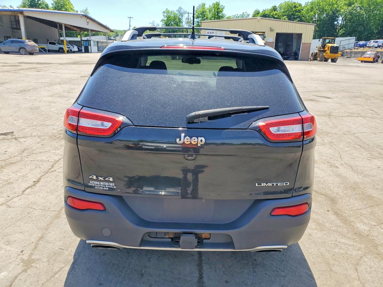 2015 Jeep Cherokee Limited Black vin: 1C4PJMDS1FW704180