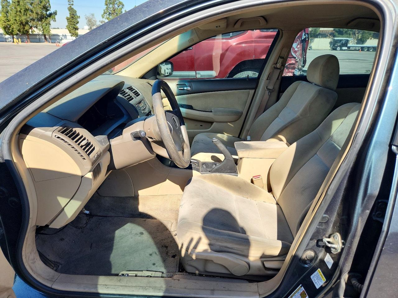 2005 Honda Accord Lx Gray vin: 1HGCM56415A076774