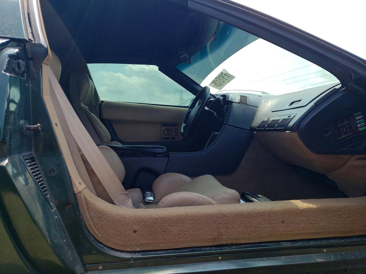 1992 Chevrolet Corvette Green vin: 1G1YY23P9N5115411