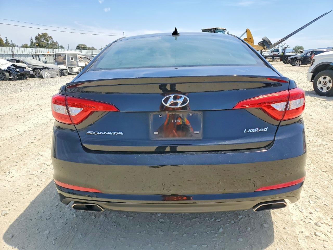 2016 Hyundai Sonata Limited Black vin: 5NPE34AF5GH410331