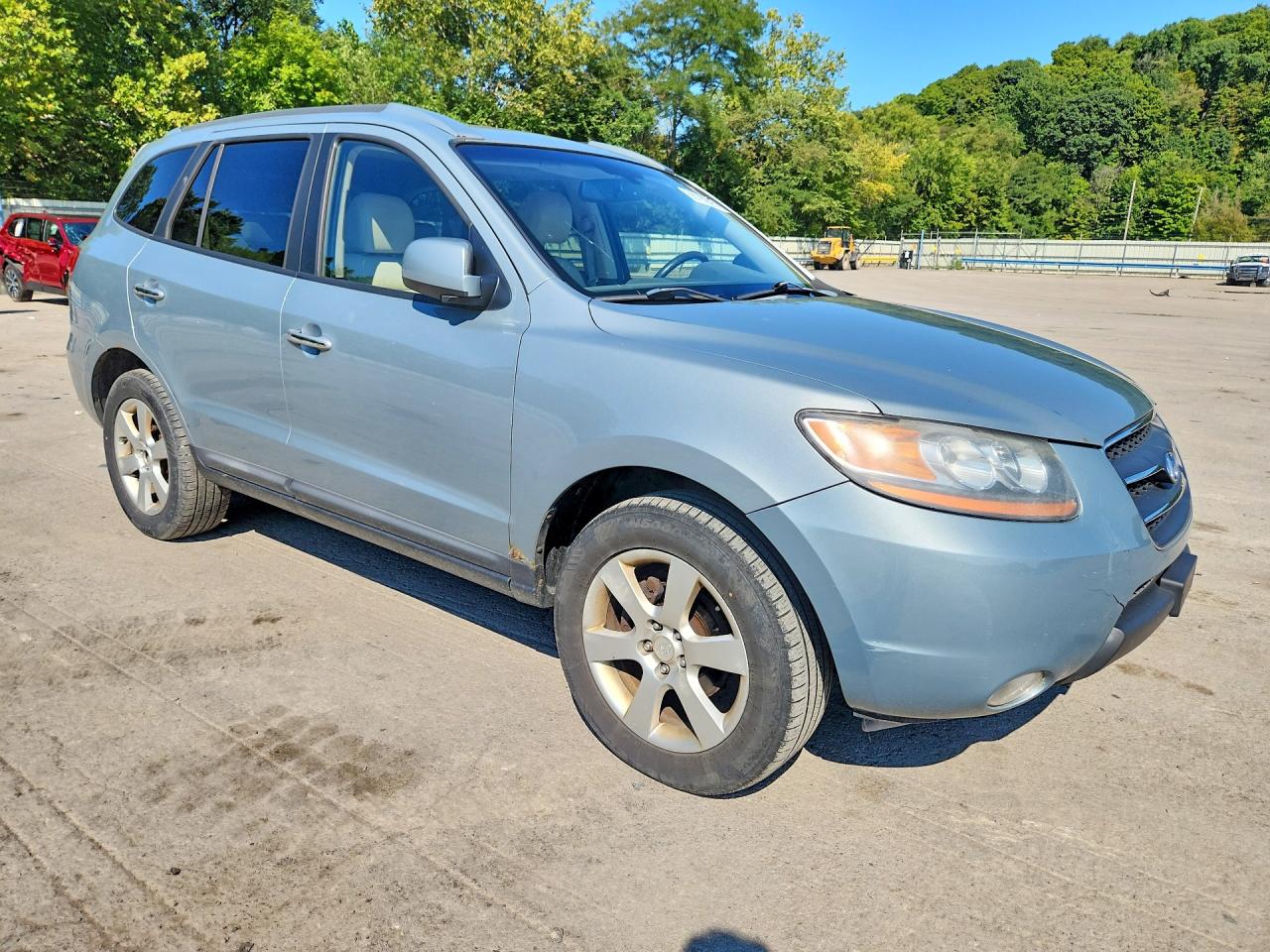 2008 Hyundai Santa Fe Se Gray vin: 5NMSH73E98H172069
