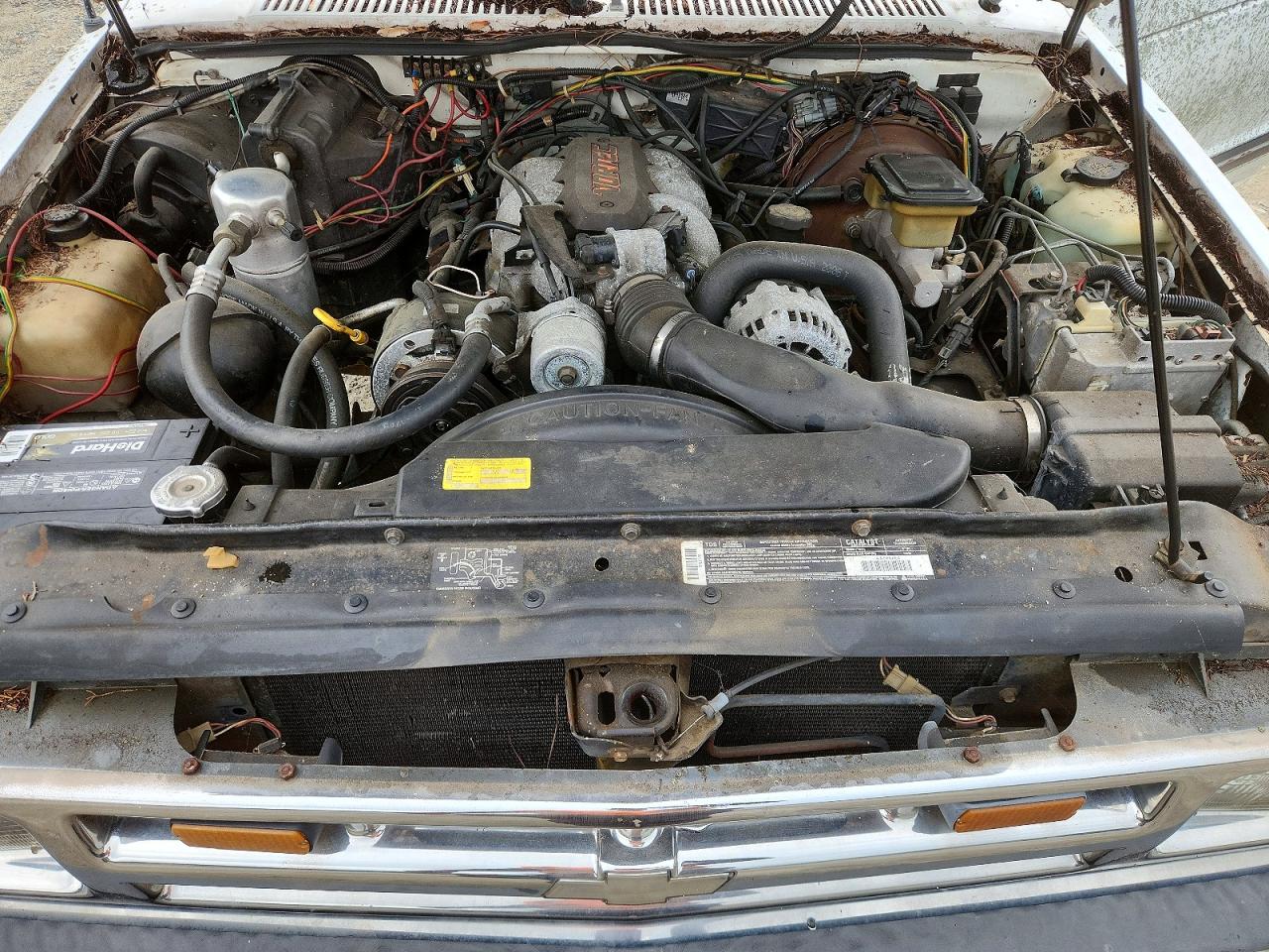 1994 Chevrolet Blazer S10 White vin: 1GNDT13W8R0151509