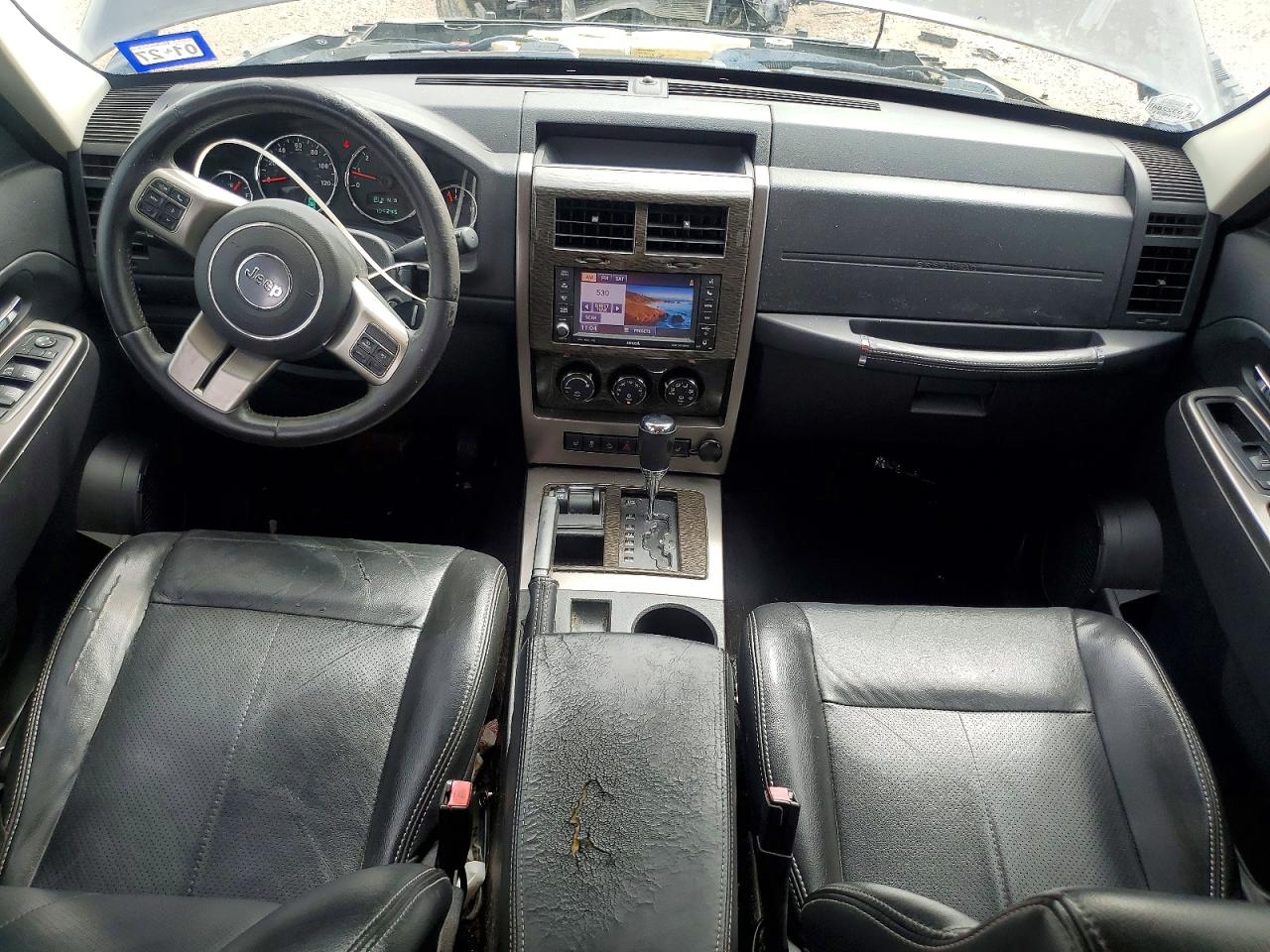 2012 Jeep Liberty Jet Черный vin: 1C4PJMFK0CW195966