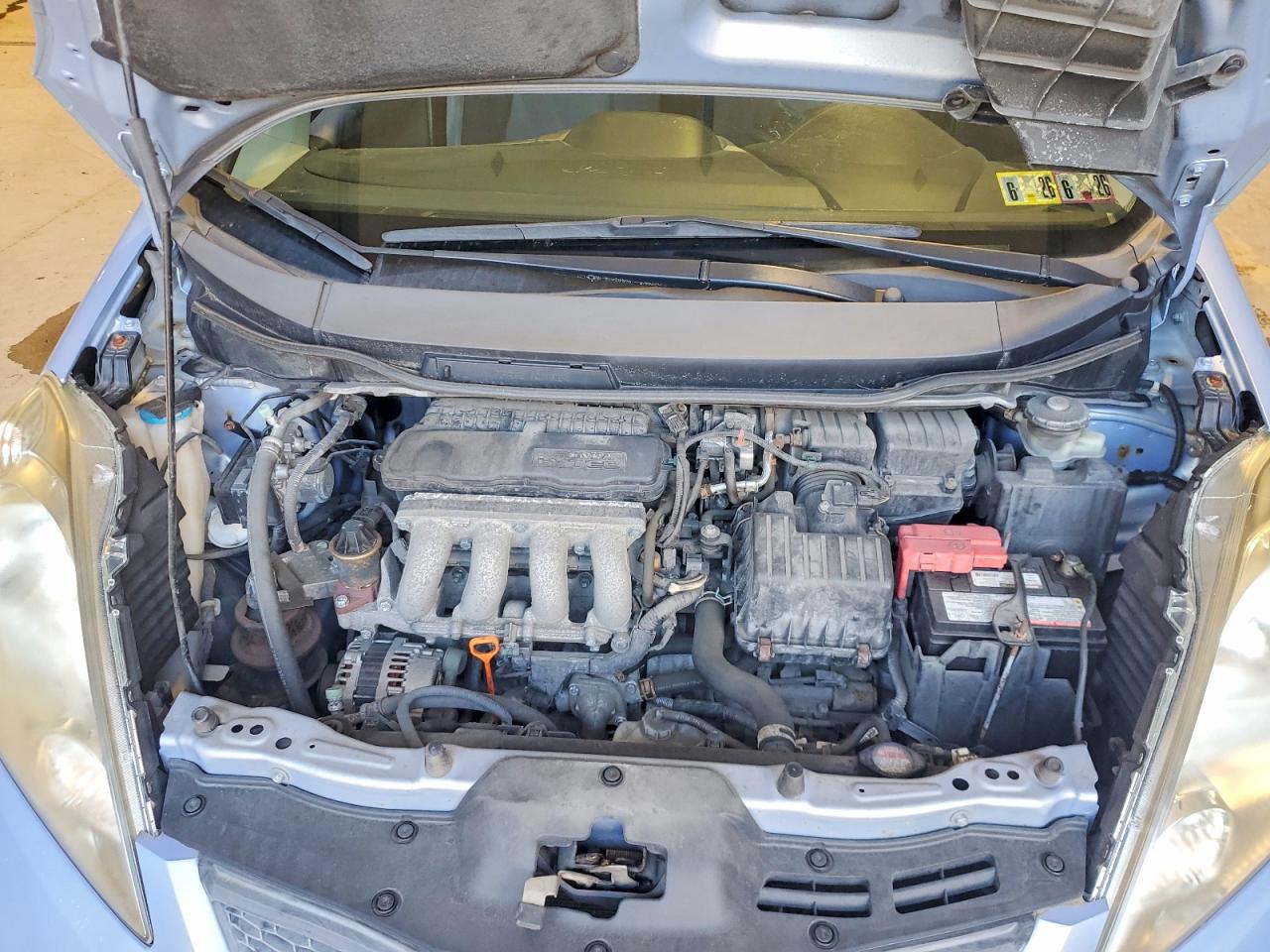 2009 Honda Fit Sport Silver vin: JHMGE88479S054269