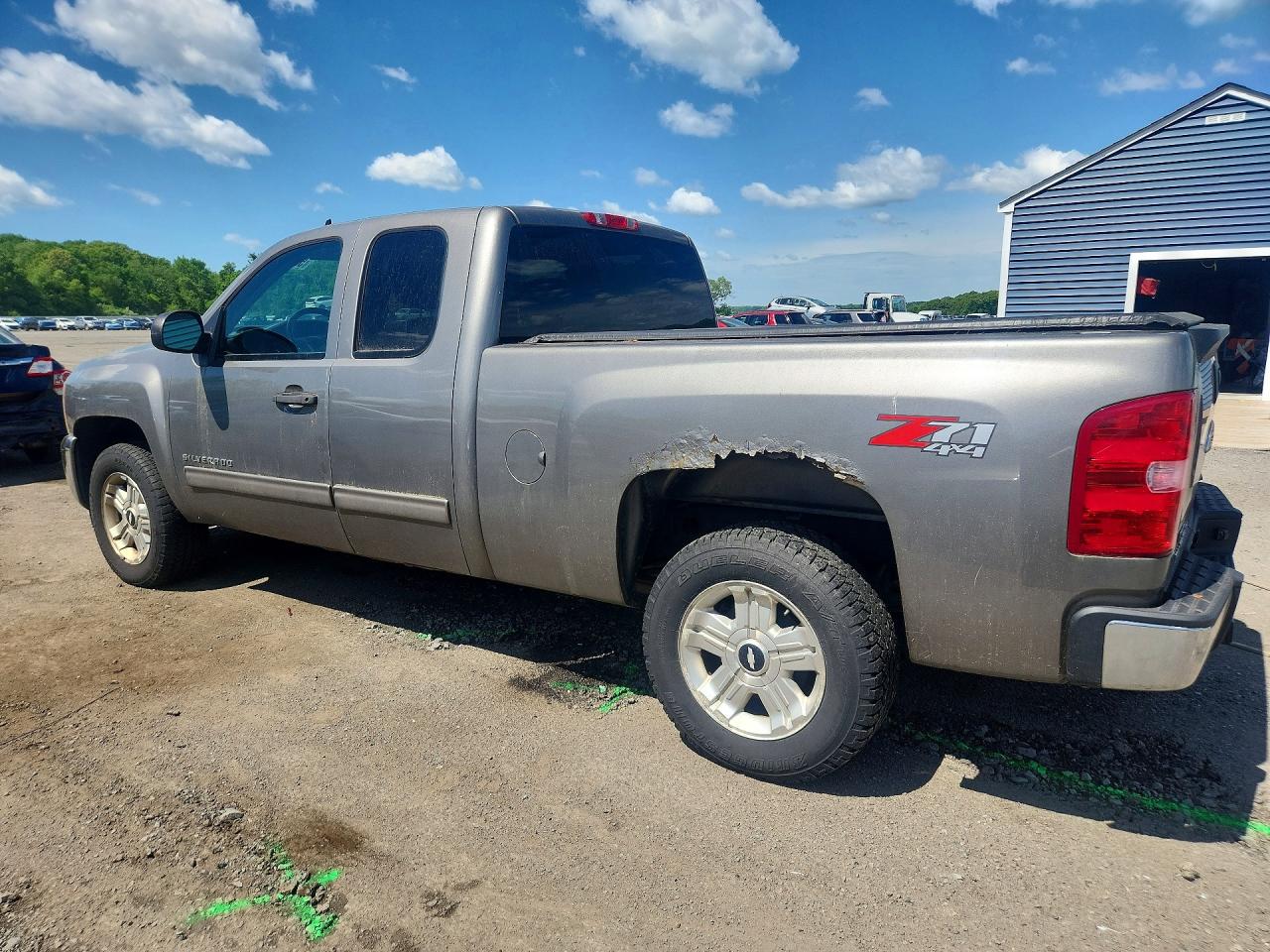 2012 Chevrolet Silverado K1500 Lt Gray vin: 1GCRKSE7XCZ246394