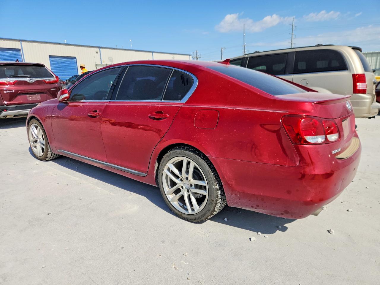 2009 Lexus Gs 350 Red vin: JTHBE96S590044384