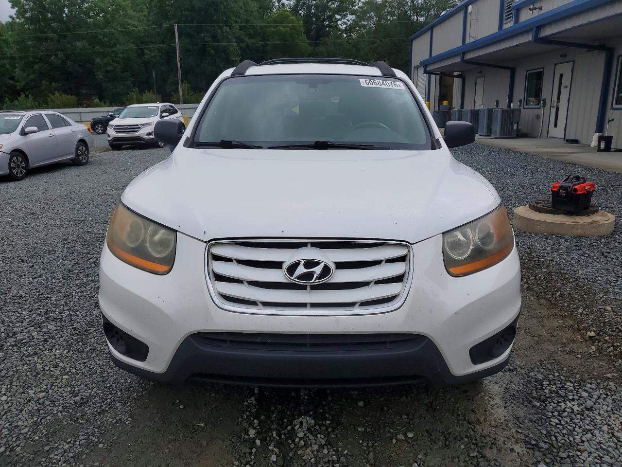 2011 Hyundai Santa Fe Gls White vin: 5XYZG3AB5BG036705