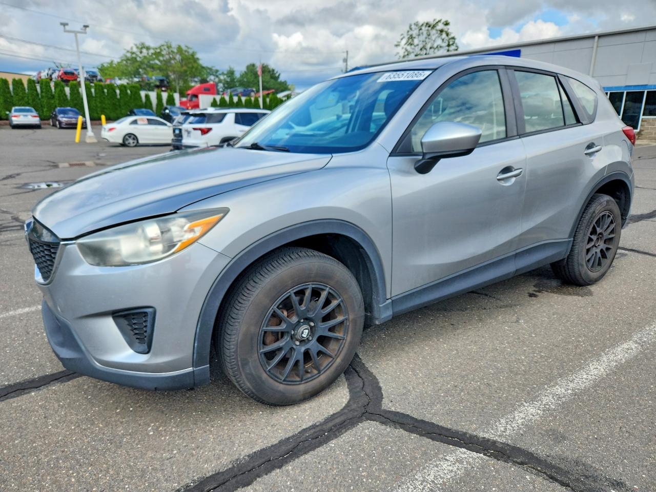 2013 Mazda Cx-5 Sport Silver vin: JM3KE2BE6D0158399