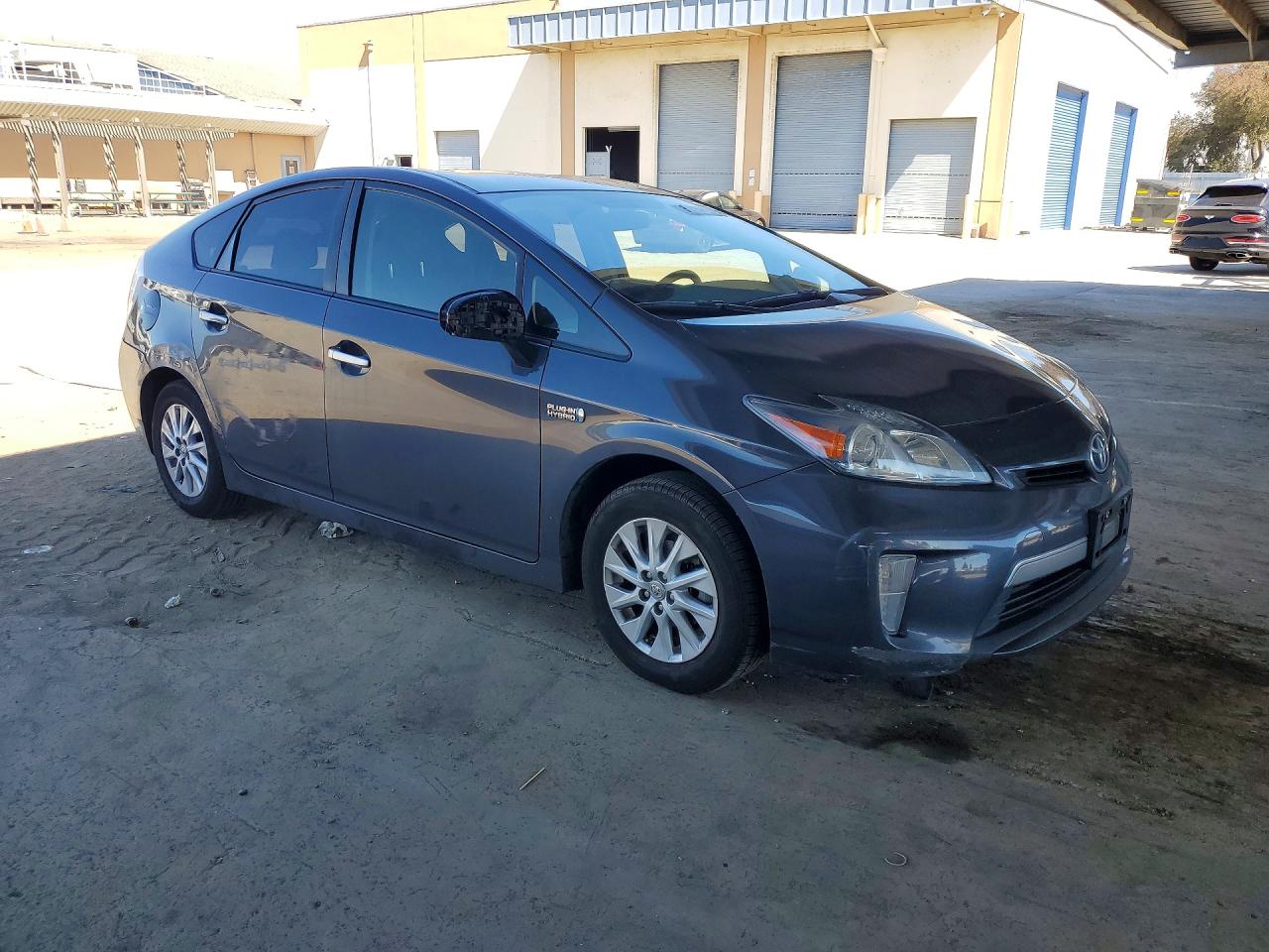 2014 Toyota Prius Plug-in Hybrid Base Gray vin: JTDKN3DP9E3054955