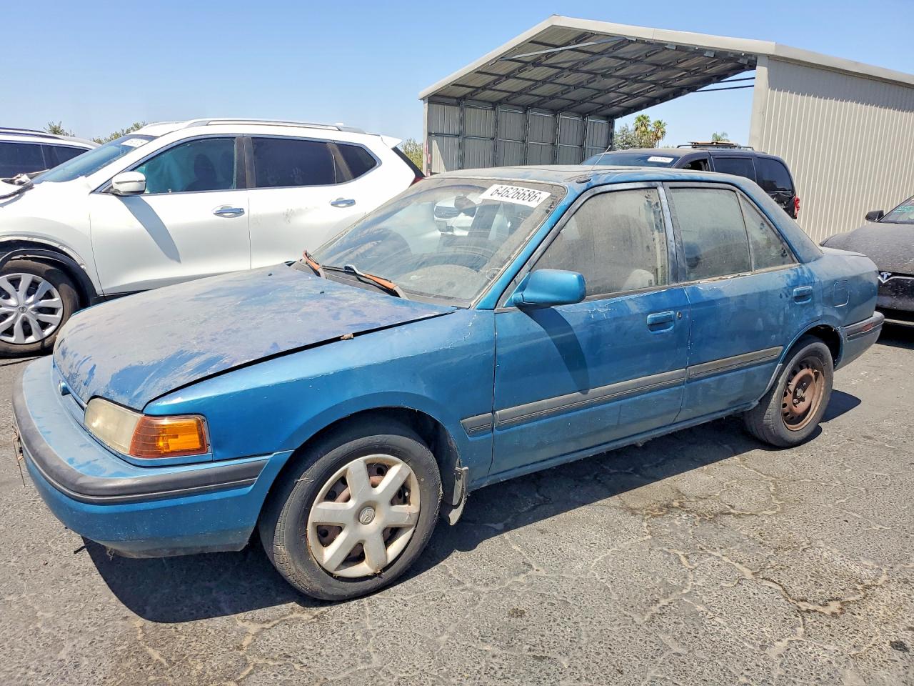 1994 Mazda Protege Lx Teal vin: JM1BG2264R0706581