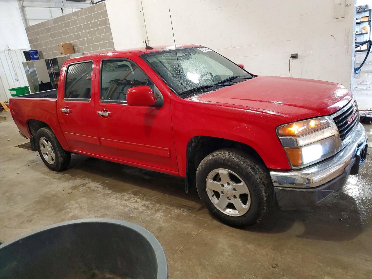 2011 Gmc Canyon Sle Red vin: 1GTD5MF92B8100055