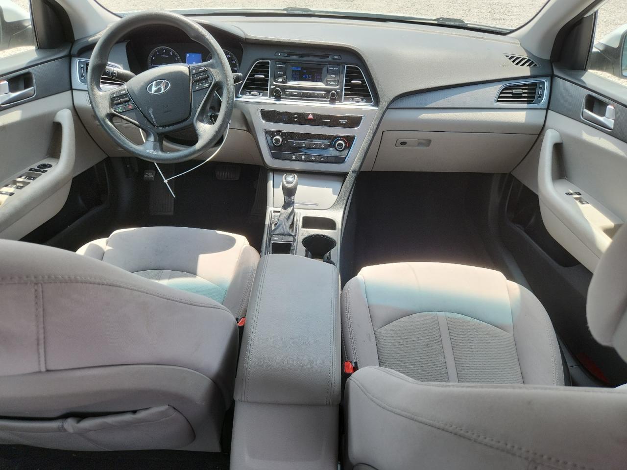 2015 Hyundai Sonata Se White vin: 5NPE24AF3FH034357