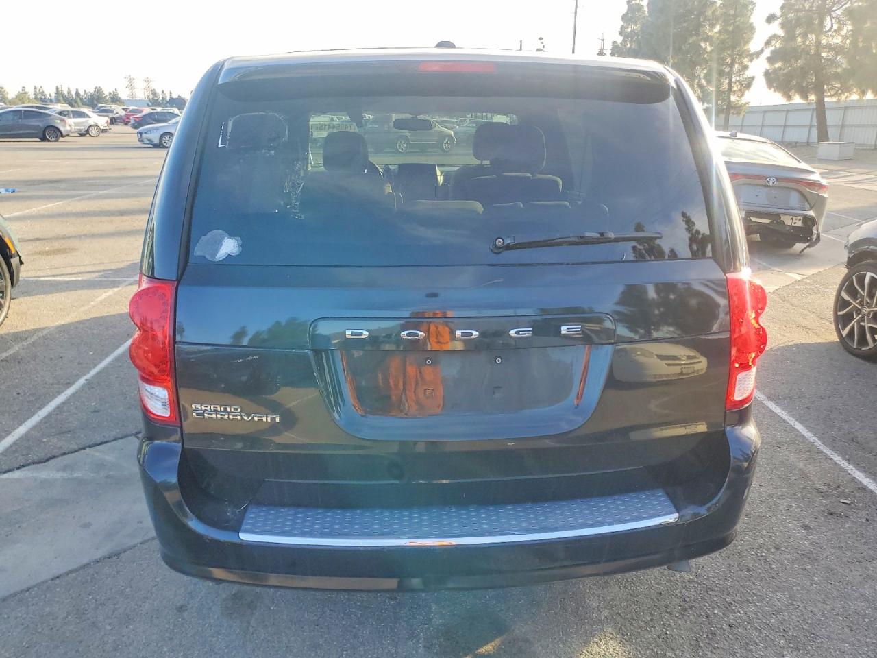 2015 Dodge Grand Caravan Se Black vin: 2C4RDGBG5FR512673