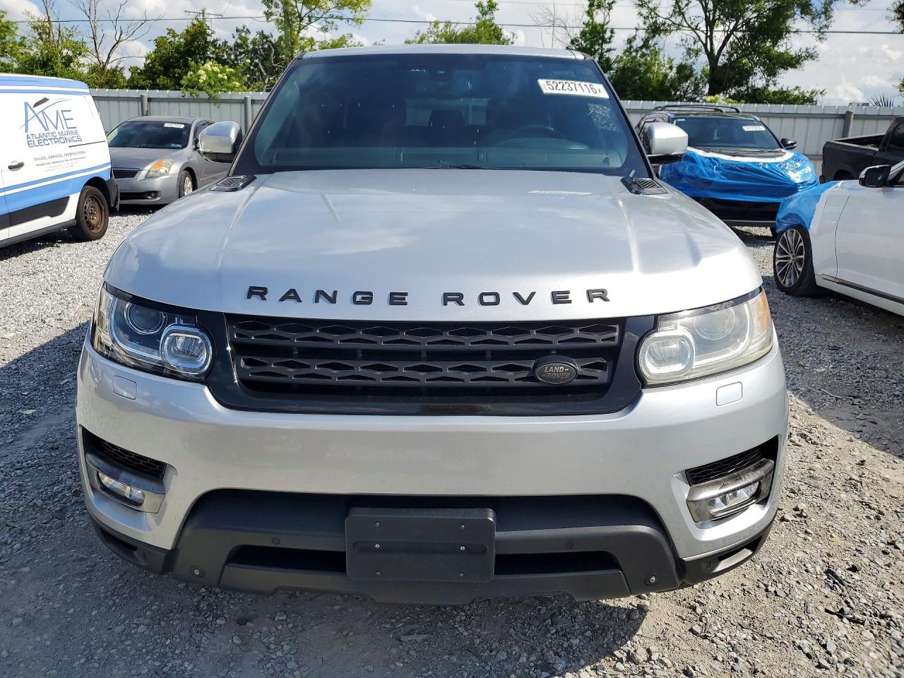 2014 Land Rover Range Rover Sport Hse Серебряный vin: SALWR2WF6EA502013