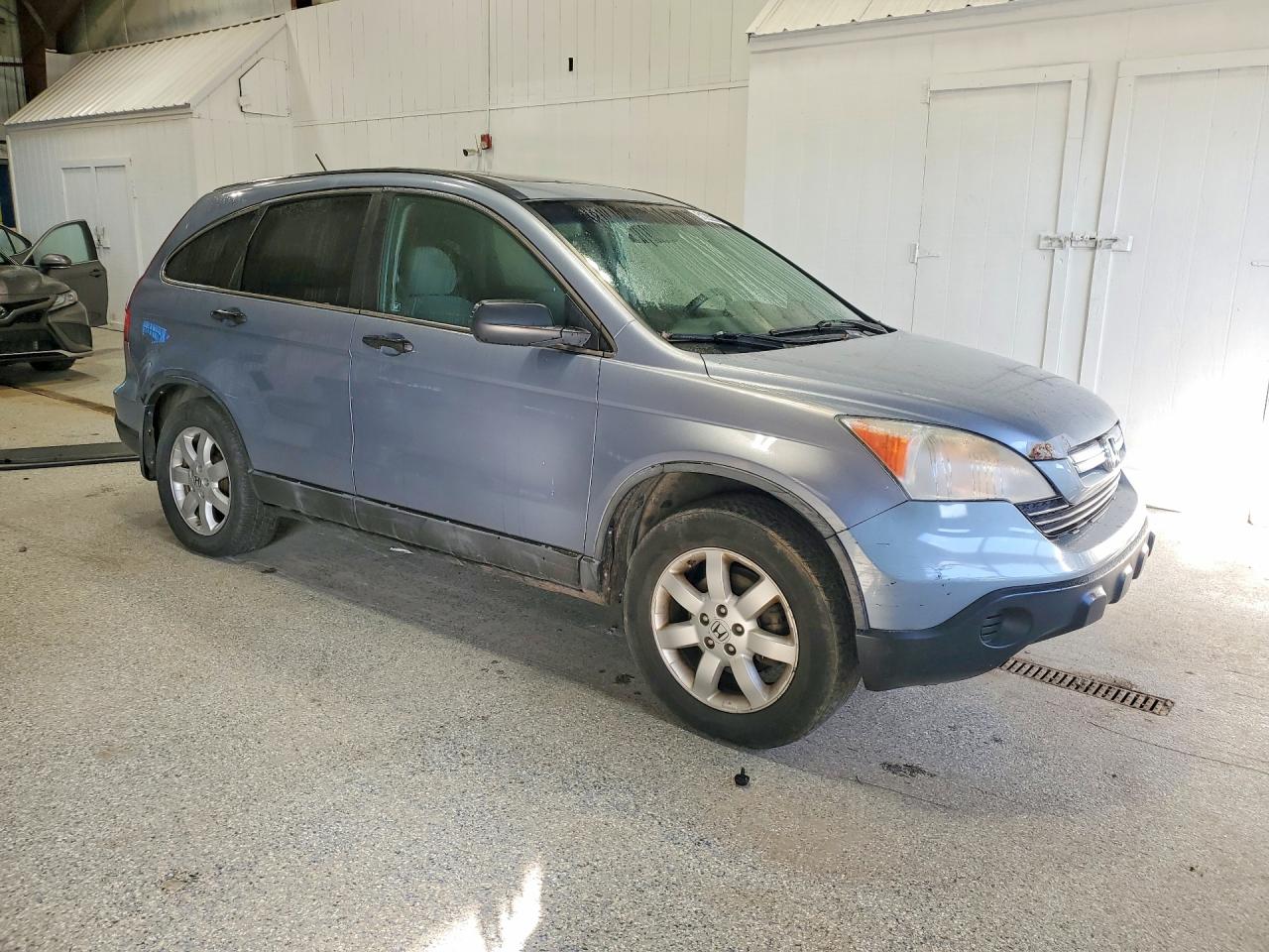 2008 Honda Cr-v Ex Blue vin: 5J6RE48568L036845