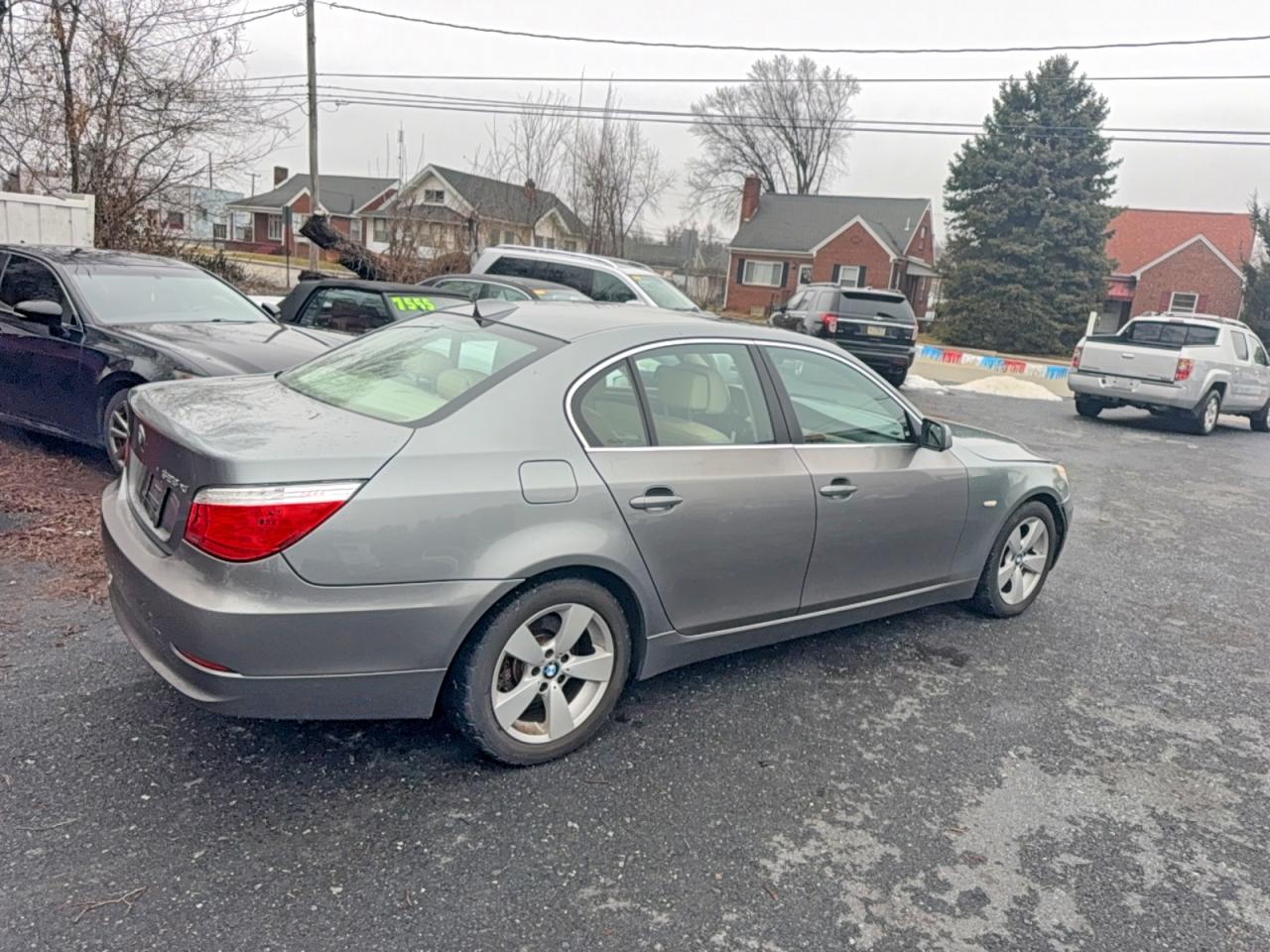 2008 Bmw 528 Xi Gray vin: WBANV13508C150511