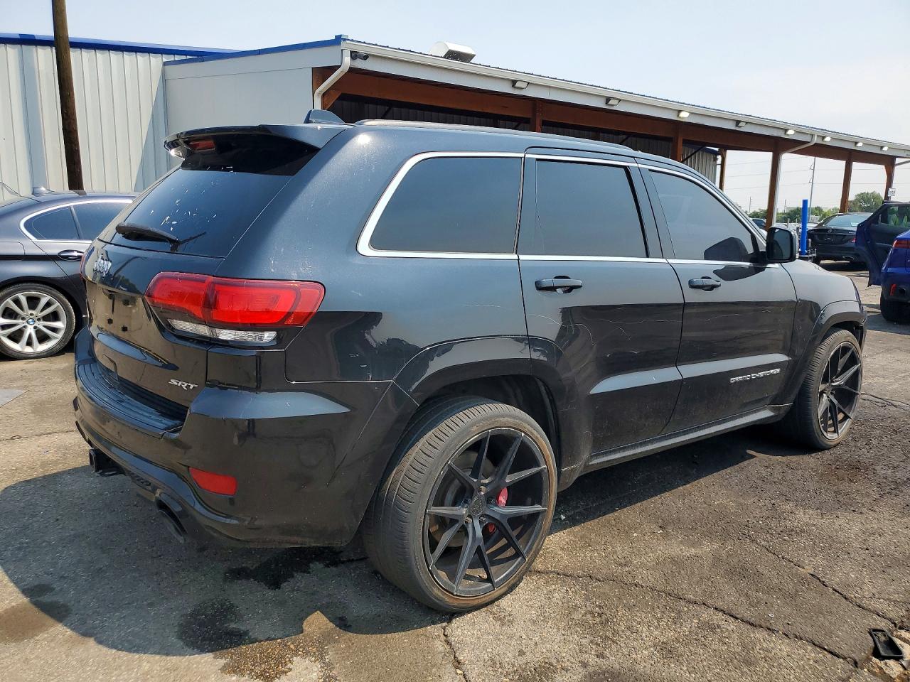 2015 Jeep Grand Cherokee Srt-8 Black vin: 1C4RJFDJ3FC787446