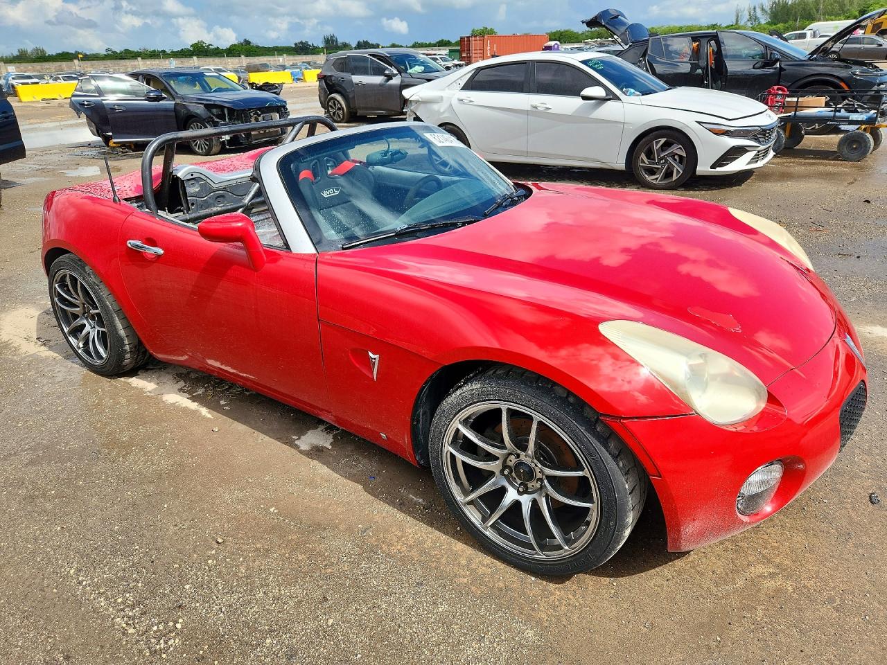 2006 Pontiac Solstice Red vin: 1G2MB35B26Y113714