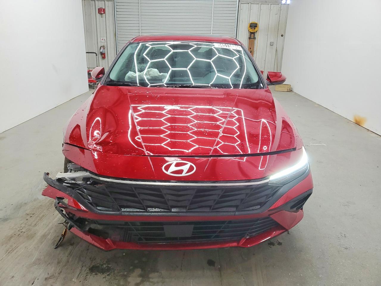 2025 Hyundai Elantra Sel Red vin: KMHLS4DG3SU934084