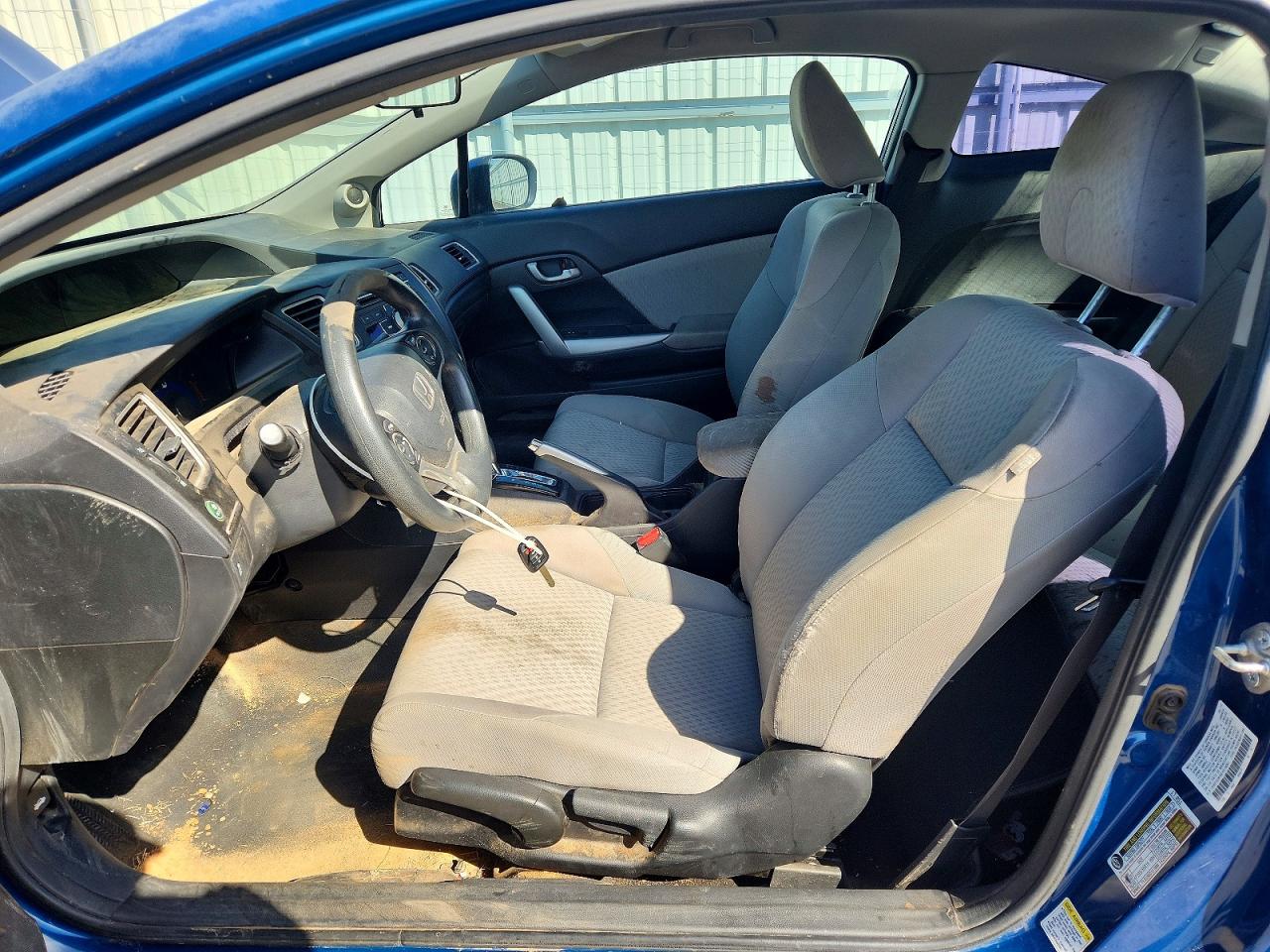 2014 Honda Civic Lx Blue vin: 2HGFG3B56EH516061