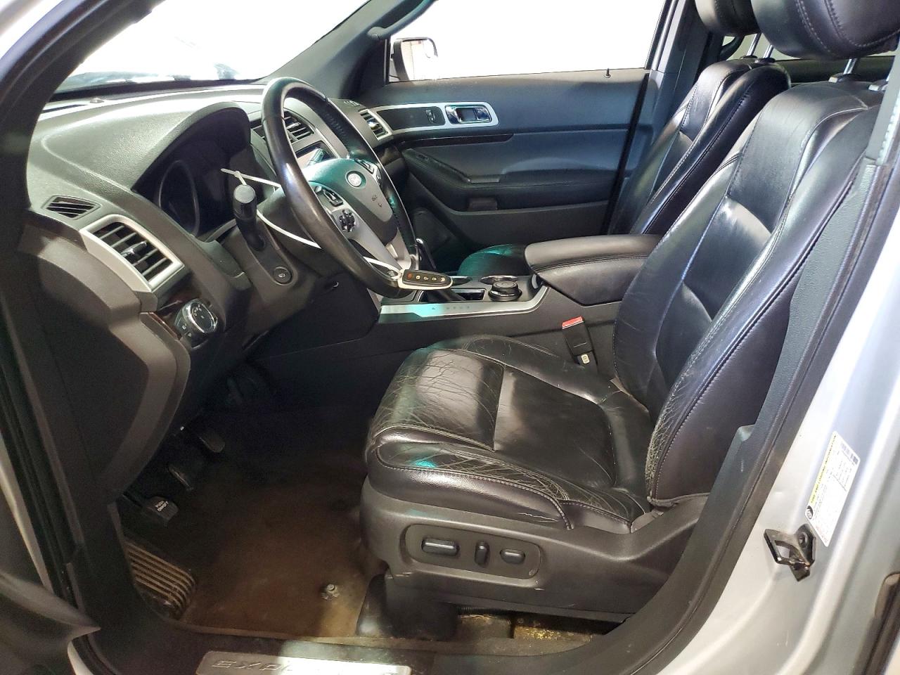 2013 Ford Explorer Limited Silver vin: 1FM5K8F83DGA75859