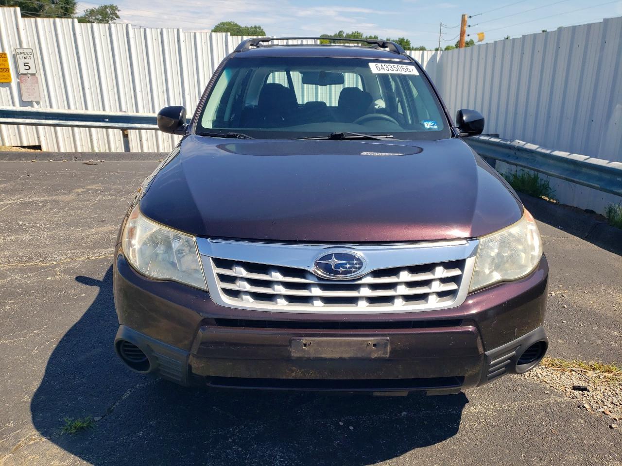 2013 Subaru Forester 2.5x Maroon vin: JF2SHABC5DH408520
