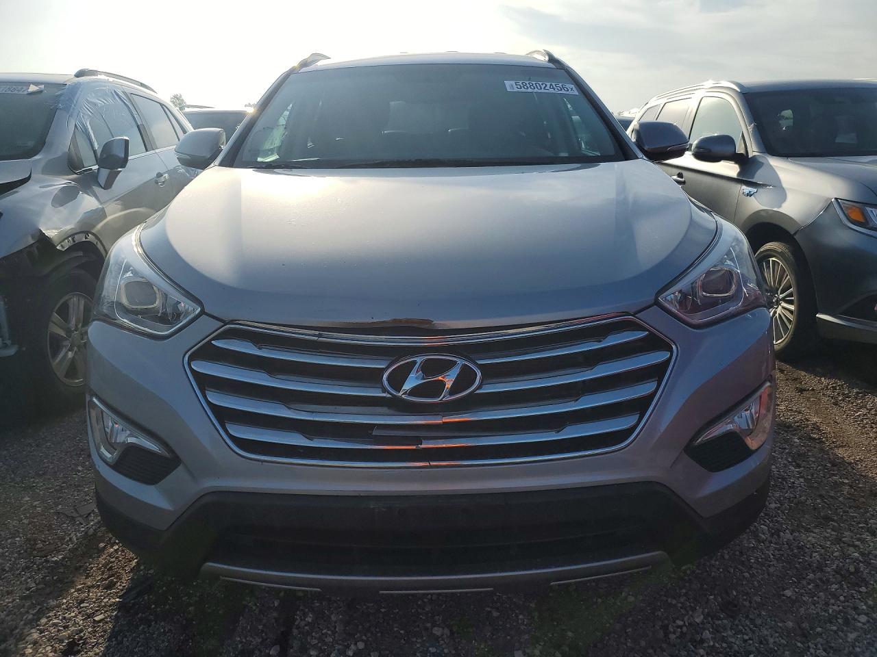 2014 Hyundai Santa Fe Gls Серый vin: KM8SNDHF2EU076213