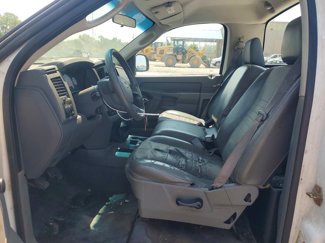 2007 Dodge Ram 1500 St White vin: 1D7HA16K17J583803