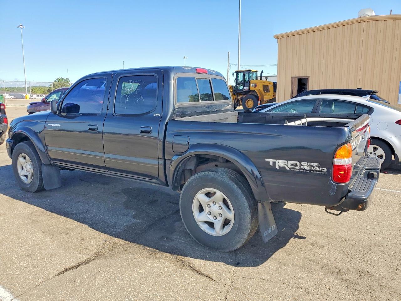 2002 Toyota Tacoma Double Cab Black vin: 5TEHN72N42Z092769