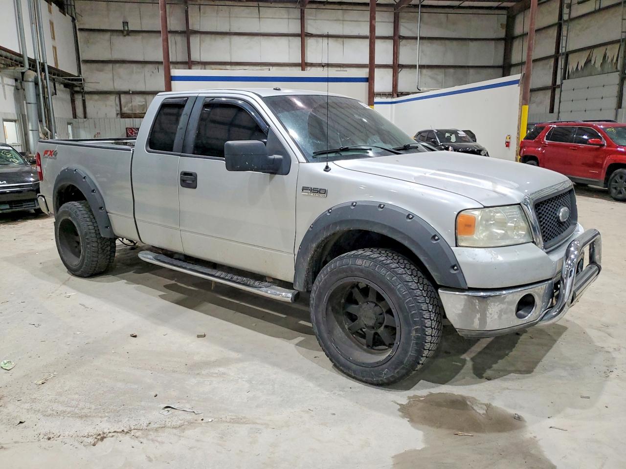 2007 Ford F150 Silver vin: 1FTPX14V27FA28122