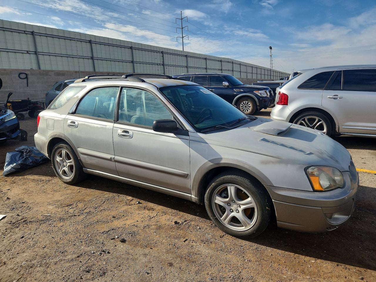 2004 Subaru Impreza Outback Sport Silver vin: JF1GG68564H813885
