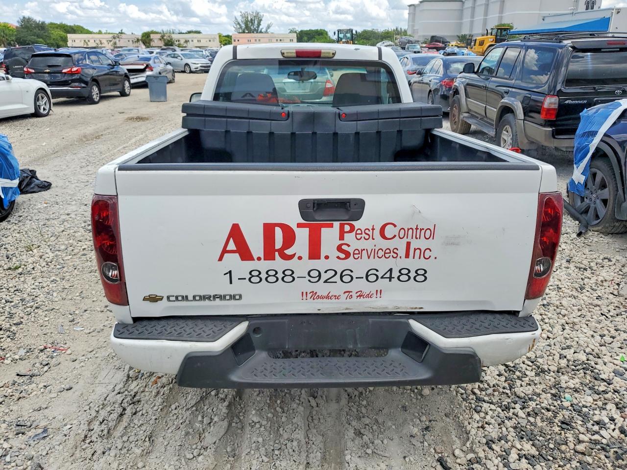 2011 Chevrolet Colorado Белый vin: 1GCGTBF96B8131297