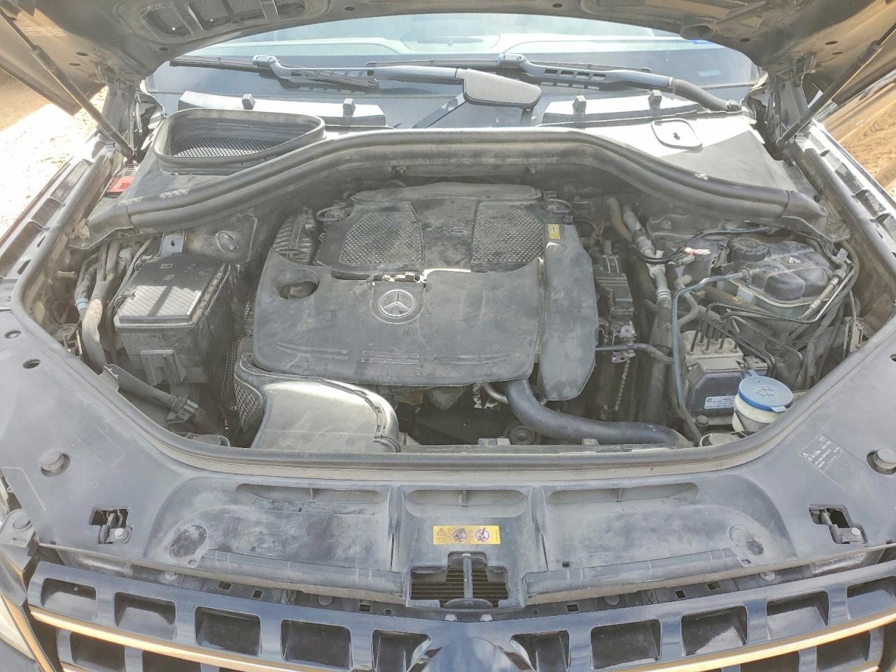 2013 Mercedes-benz Ml 350 Черный vin: 4JGDA5JB6DA162156