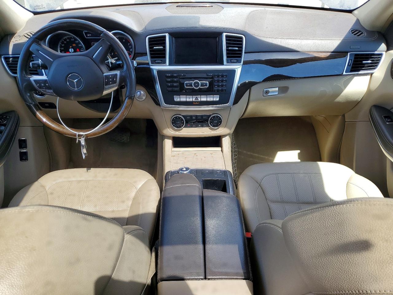 2014 Mercedes-benz Gl 450 4matic Blue vin: 4JGDF7CE2EA307439