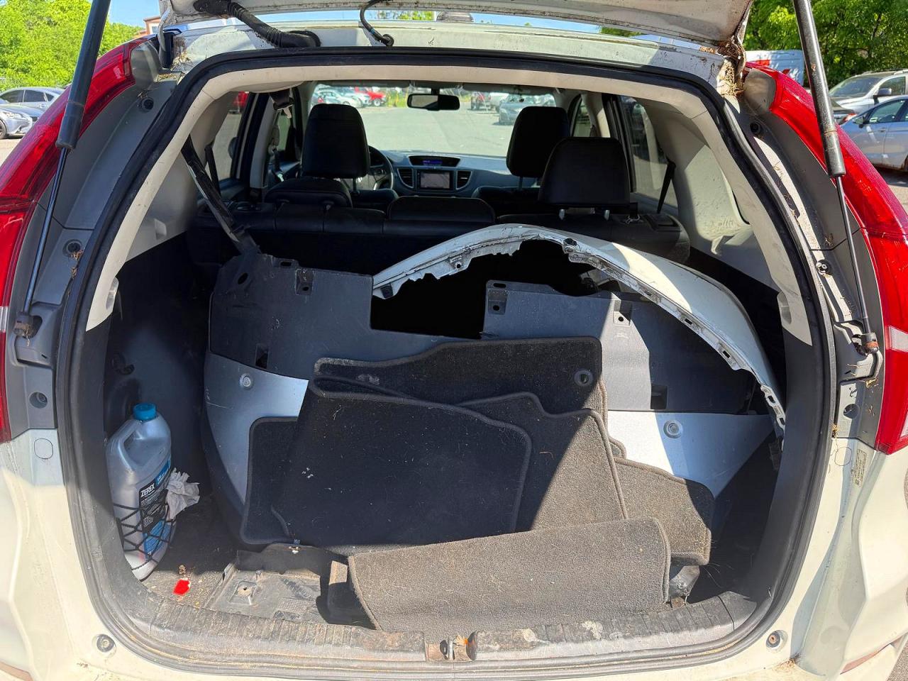 2015 Honda Cr-v Ex-l Белый vin: 5J6RM4H75F011002
